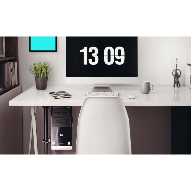 Techly ICA-CS 63 CPU holder Desk-mounted CPU holder Black Techly ICA-CS 63 CPU holder Desk-mounted CPU holder Black