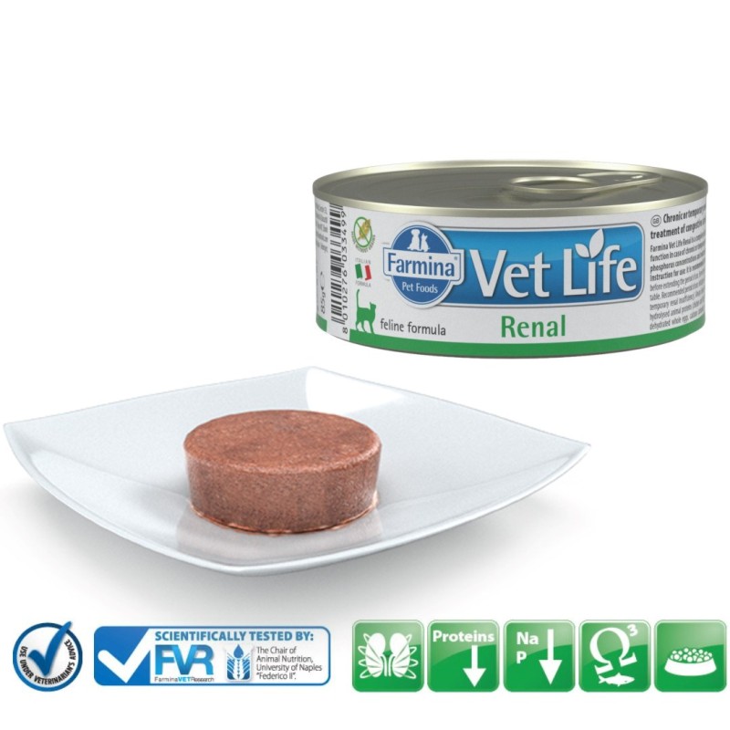 Farmina Vet Life Diet CAT Renal 85 g Farmina Vet Life Diet CAT Renal 85 g