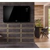 Carruzzo Q20F1 Glass panel heater black