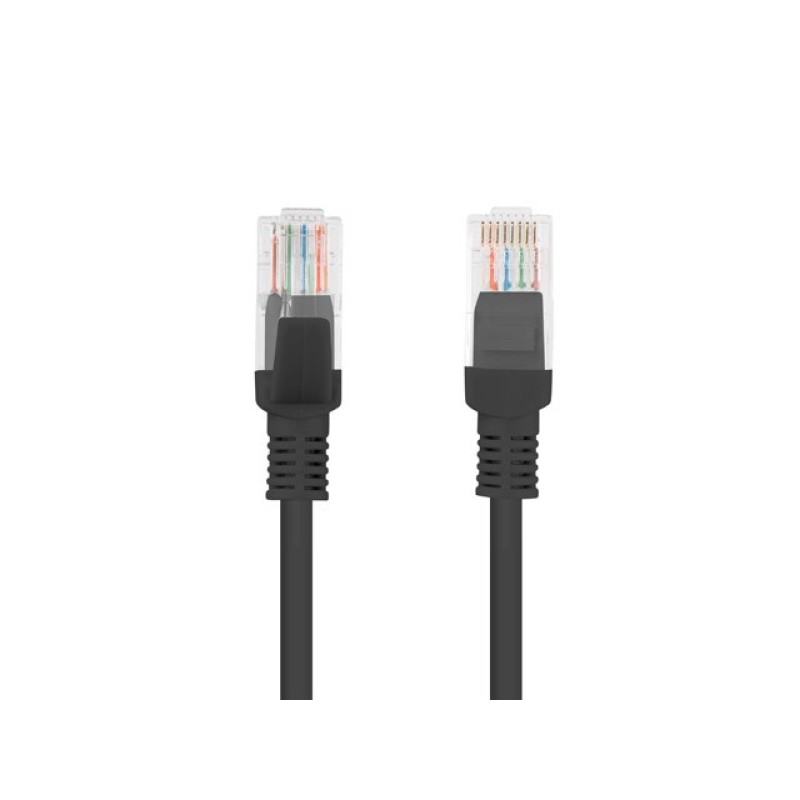 LANBERG PATCHCORD RJ45, CAT. 5E, UTP, 20M, Black