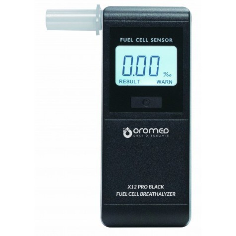 Oromed X12 PRO BLACK alcohol tester Oromed X12 PRO BLACK alcohol tester