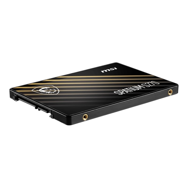 MSI SPATIUM S270 SATA 2.5 960GB internal solid state drive 2.5 MSI SPATIUM S270 SATA 2.5 960GB internal solid state drive 2.5