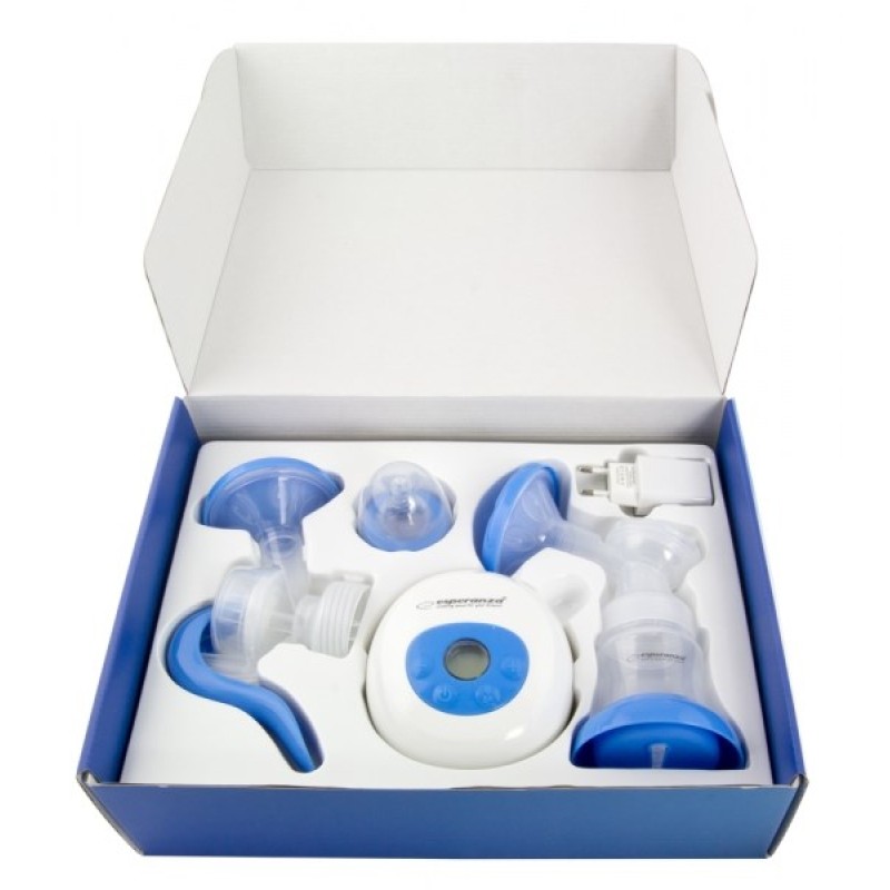 Esperanza ECM003B Electric / Manual 2-in-1 breast pump Blue 150 ml Esperanza ECM003B Electric / Manual 2-in-1 breast pump Blue 150 ml