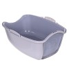DIAMENTIQ BAYA whie/light grey -  cat litter box - 55,5 x 40 x 38,7 cm