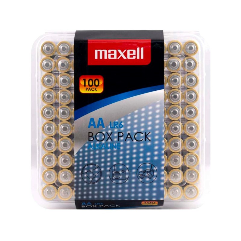 MAXELL Alkaline battery AA LR6 100 pcs. (10x10 pcs.) MAXELL Alkaline battery AA LR6 100 pcs. (10x10 pcs.)
