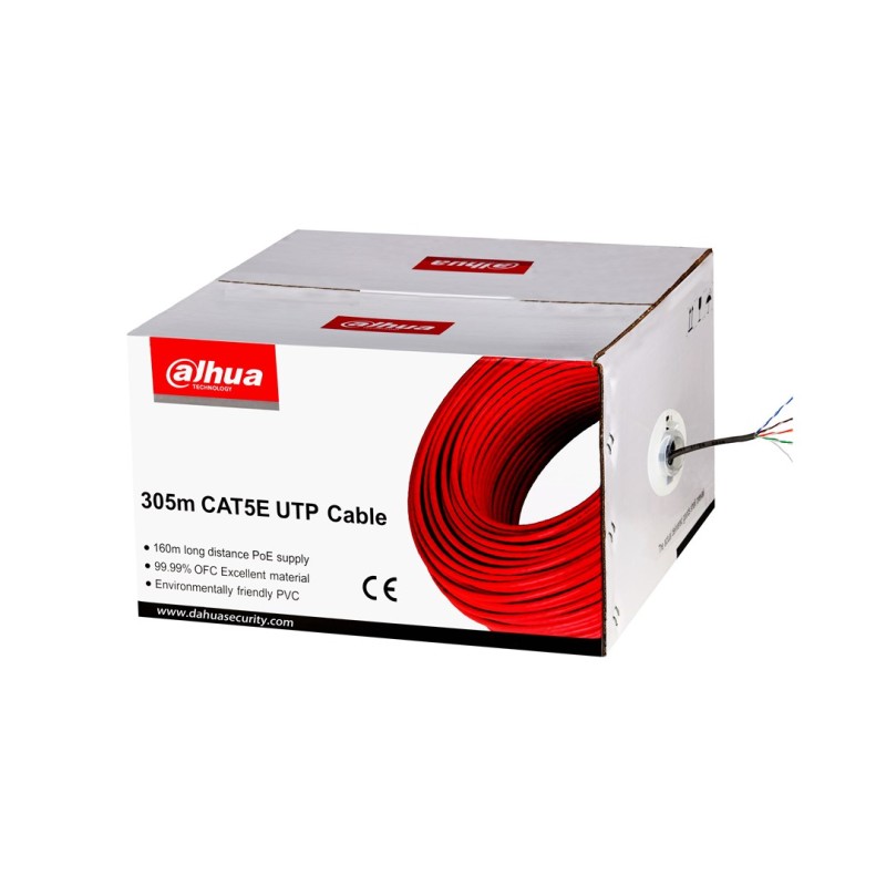 Dahua Technology PFM920I-5EUN networking cable 305 m Cat5e U/UTP (UTP) Dahua Technology PFM920I-5EUN networking cable 305 m Cat5e U/UTP (UTP)