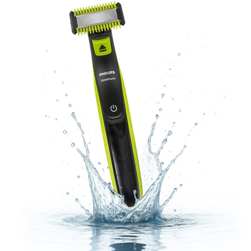 Philips Norelco OneBlade QP2824/10 men's shaver Foil shaver Trimmer Grey, Lime