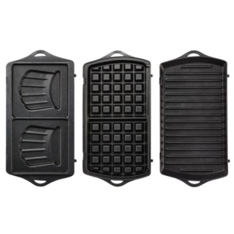 Tefal Break Time SW6148 sandwich maker Black, Grey