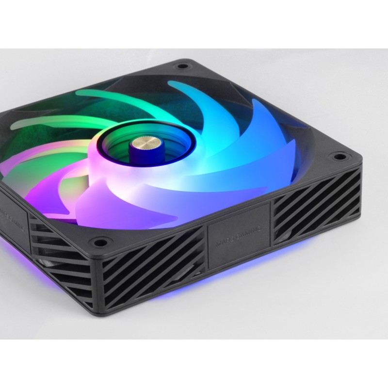 Mars Gaming MFSI4KIT computer cooling system Computer case Fan 12 cm Black