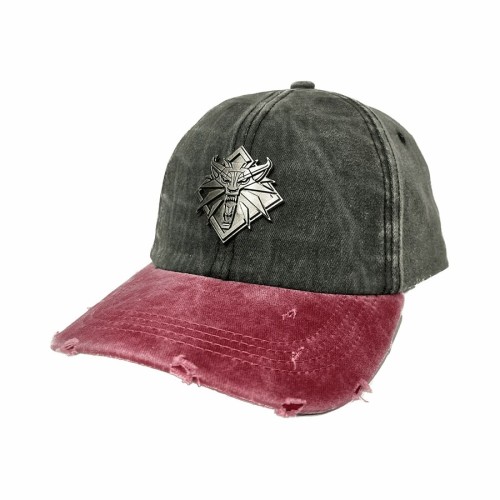 Cap Good Loot The Witcher 3 Vintage Baseball Hat Black, Burgundy Cap Good Loot The Witcher 3 Vintage Baseball Hat Black, Burgundy