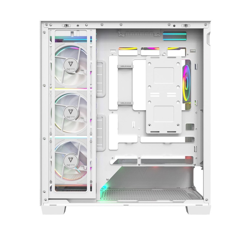 MODECOM VOLCANO STELLAR PLUS ARGB MIDI 8F WHITE MODECOM VOLCANO STELLAR PLUS ARGB MIDI 8F WHITE