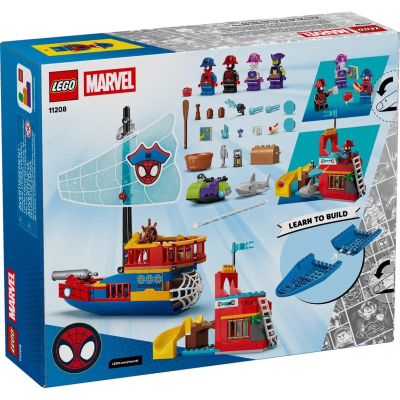 LEGO MARVEL 11208 Team Spidey Pirate Ship