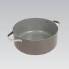 Casserole with lid MAESTRO MR-4009 (MR-4009-18) 18 cm 1,9 l Grey