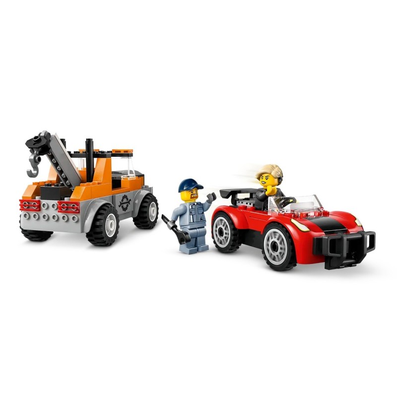 LEGO CITY 60435 Tow Truck and Sports Car Repair