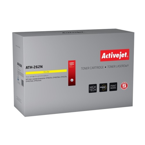 Activejet ATH-262N toner (replacement for HP CE262A; Supreme; 11000 pages; yellow) Activejet ATH-262N toner (replacement for HP CE262A; Supreme; 11000 pages; yellow)