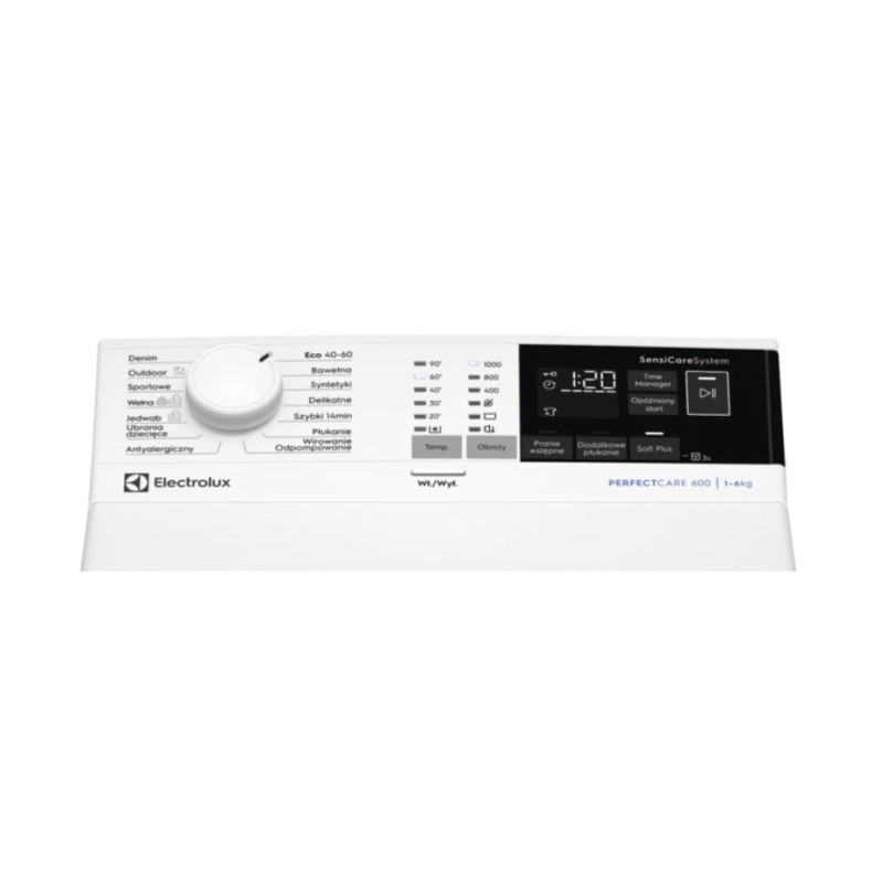 Electrolux EW6TN4062P washing machine Top-load 6 kg 1000 RPM D White Electrolux EW6TN4062P washing machine Top-load 6 kg 1000 RPM D White
