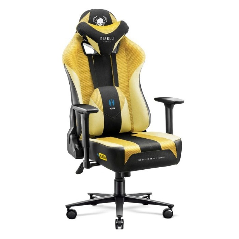 Diablo X-PLAYER 2.0. KING gaming chair Yellow Diablo X-PLAYER 2.0. KING gaming chair Yellow
