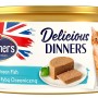 BUTCHER'S CLASSIC DELICIOUS DINNERS Wet cat food Mousse Tuna and marine fish 85 g