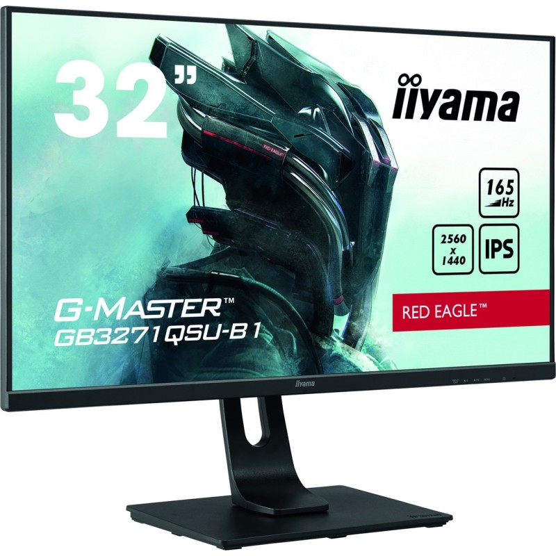 iiyama G-MASTER GB3271QSU-B1 computer monitor 80 cm (31.5 iiyama G-MASTER GB3271QSU-B1 computer monitor 80 cm (31.5