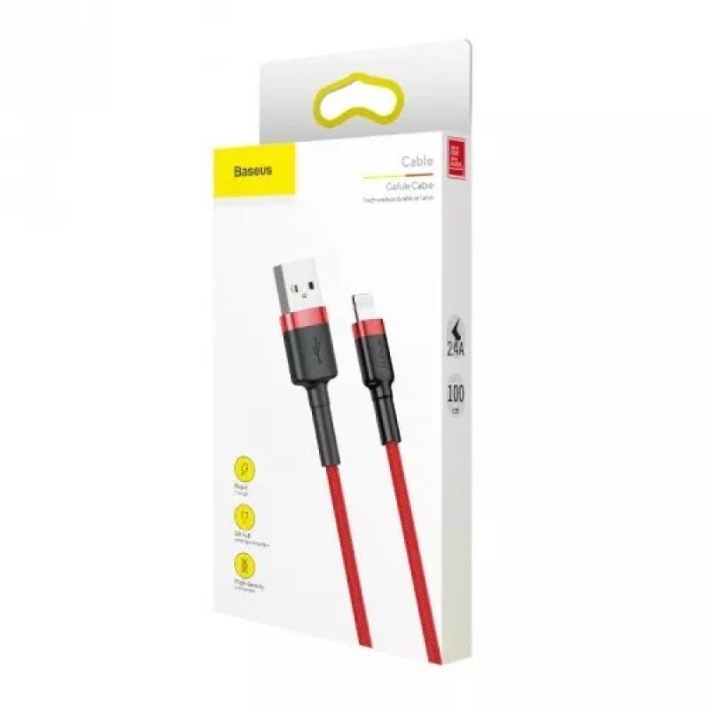 Baseus CALKLF-C09 lightning cable 2 m Red Baseus CALKLF-C09 lightning cable 2 m Red