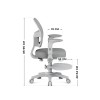 Junior 5.0 Grey swivel chair