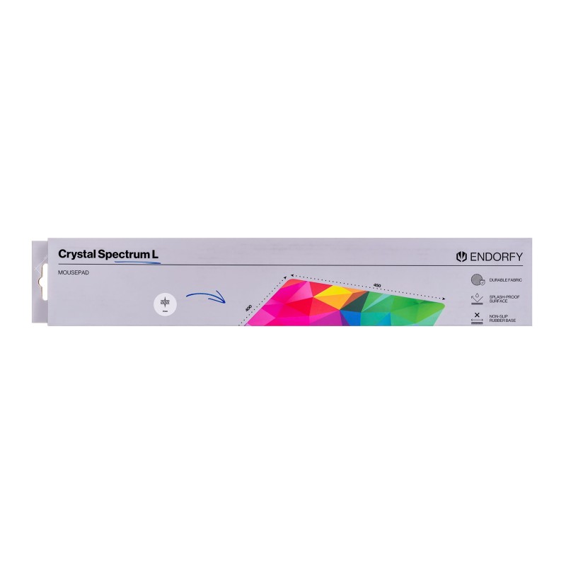 ENDORFY Crystal Spectrum L mouse pad ENDORFY Crystal Spectrum L mouse pad