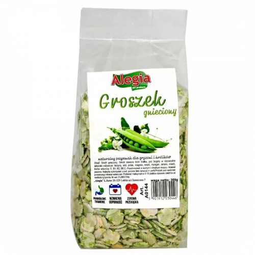 ALEGIA Crushed peas - treat for rodents and rabbits - 130g ALEGIA Crushed peas - treat for rodents and rabbits - 130g