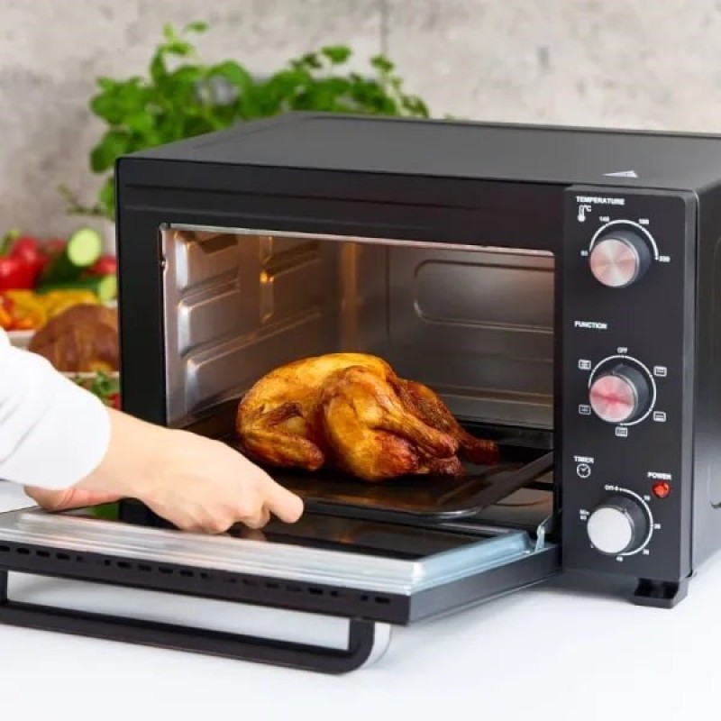 Mini oven Lafe LAFPIE45891 (Mechanical; 900 W; Black) Mini oven Lafe LAFPIE45891 (Mechanical; 900 W; Black)