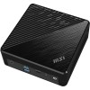 MSI Cubi N ADL S-078EU Intel® N N100 4 GB DDR4-SDRAM 128 GB SSD Windows 11 Pro Mini PC Black