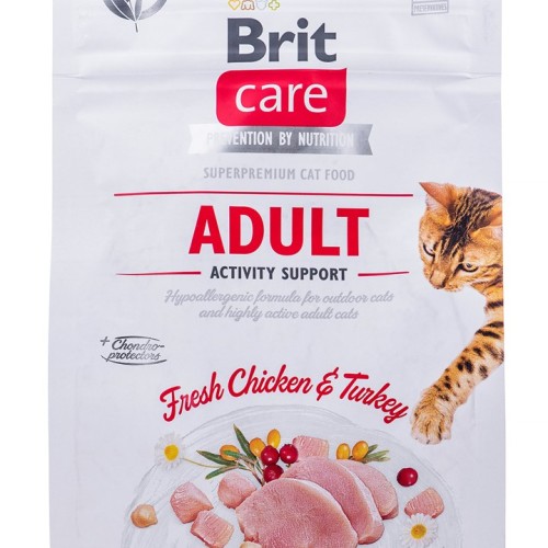 BRIT Care Grain Free Activity Support Adult - dry cat food - 400 g BRIT Care Grain Free Activity Support Adult - dry cat food - 400 g