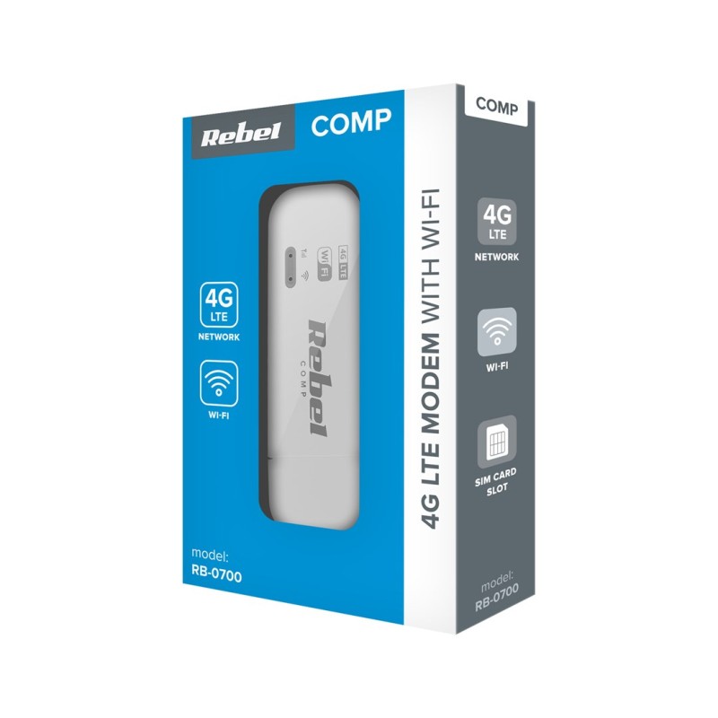 Rebel 4G Modem (White) Rebel 4G Modem (White)