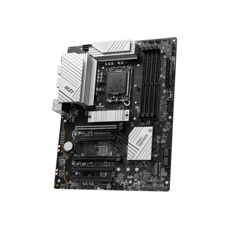 MSI PRO B760-P II motherboard Intel B760 LGA 1700 ATX MSI PRO B760-P II motherboard Intel B760 LGA 1700 ATX