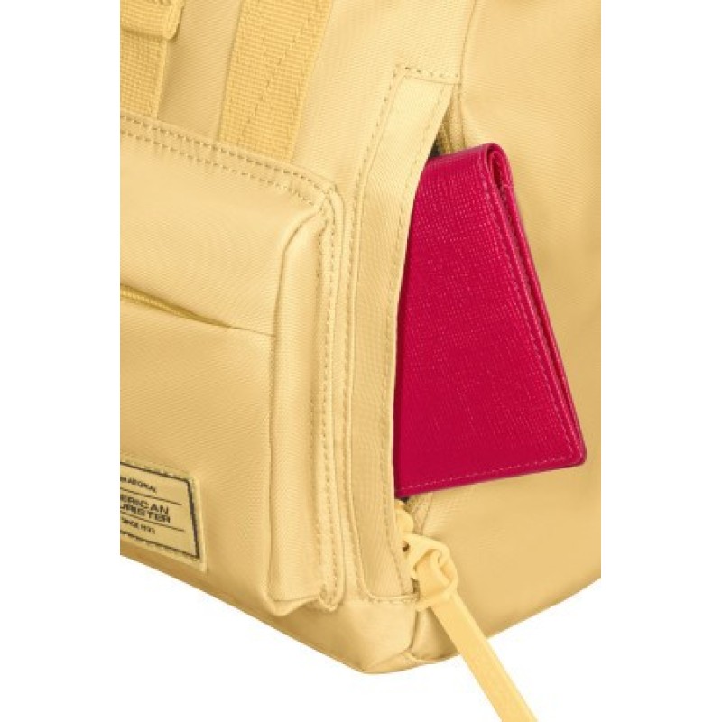 American Tourister Urban Groove Backpack City Mini Pastel Yellow American Tourister Urban Groove Backpack City Mini Pastel Yellow