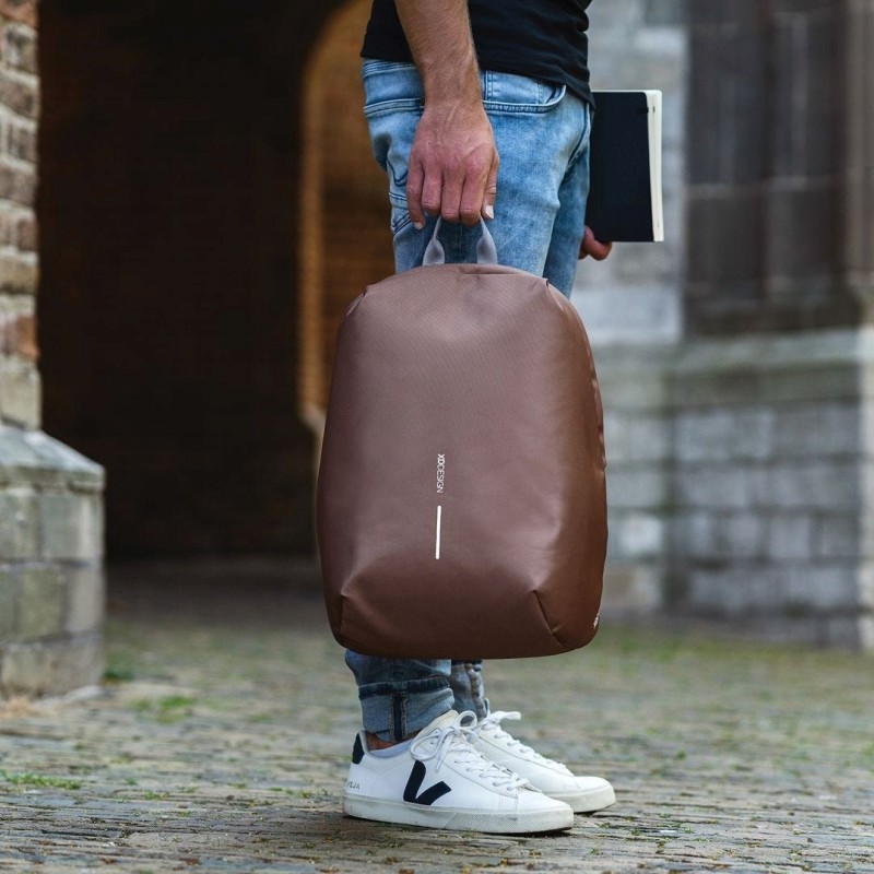XD DESIGN ANTI-THEFT BACKPACK BOBBY SOFT BROWN P/N: P705.796 XD DESIGN ANTI-THEFT BACKPACK BOBBY SOFT BROWN P/N: P705.796