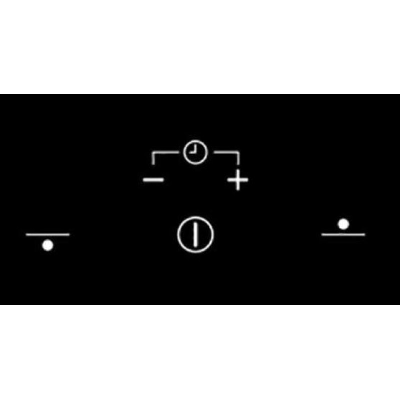 Beko HDMI 32400 DT Black Built-in Zone induction hob 2 zone(s)