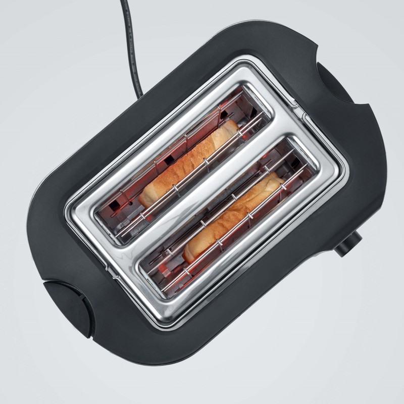 SEVERIN TOASTER RED, 2 SLICES, STEEL, 800W AT2217 SEVERIN TOASTER RED, 2 SLICES, STEEL, 800W AT2217