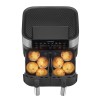 Air Fryer greaseless double fryer 8L FR8000 Black, Silver Air Fryer greaseless double fryer 8L FR8000 Black, Silver
