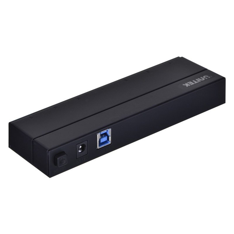 UNITEK HUB USB-A + DC Y-3184; 7x USB 3.2 Gen 1 (3.1 Gen 1) Type-A UNITEK HUB USB-A + DC Y-3184; 7x USB 3.2 Gen 1 (3.1 Gen 1) Type-A