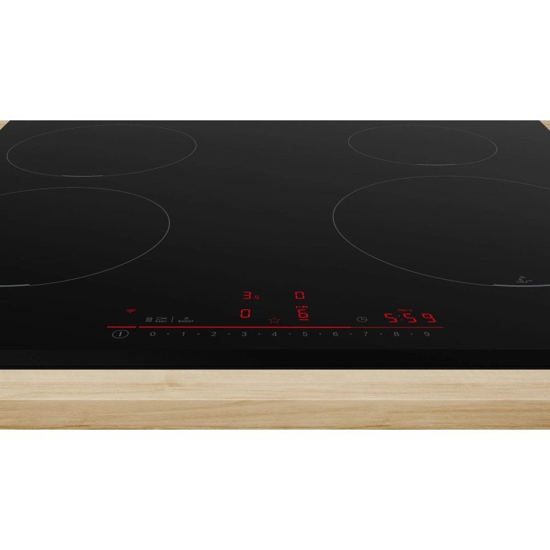 Bosch Serie 6 PIE631HB1E hob Black Built-in 60 cm Zone induction hob 4 zone(s) Bosch Serie 6 PIE631HB1E hob Black Built-in 60 cm Zone induction hob 4 zone(s)