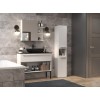 Bathroom cabinet NEL III 31x30x174 cm, matt white Bathroom cabinet NEL III 31x30x174 cm, matt white