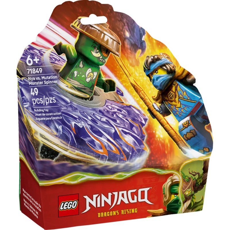 LEGO NINJAGO 71849 Nya vs Elemental Monster Spinner LEGO NINJAGO 71849 Nya vs Elemental Monster Spinner
