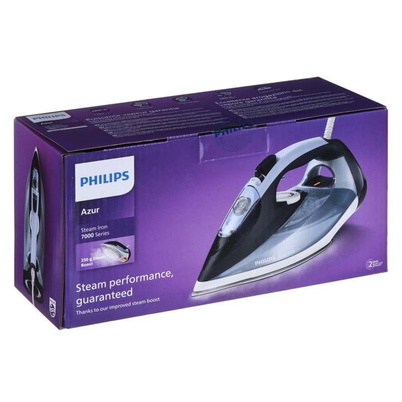 Philips 7000 series DST7020/20 HV Steam Iron Louros/Cotton Blue Philips 7000 series DST7020/20 HV Steam Iron Louros/Cotton Blue