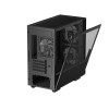 MSI MAG FORGE 100M Mid Tower Gaming Computer Case 'Black, 2x 120mm ARGB PWM Fan, 1x 120mm Fan, 1-6 ARGB Hub, Mystic Light Sync, Tempered Glass Panel, ATX, mATX, mini-ITX'