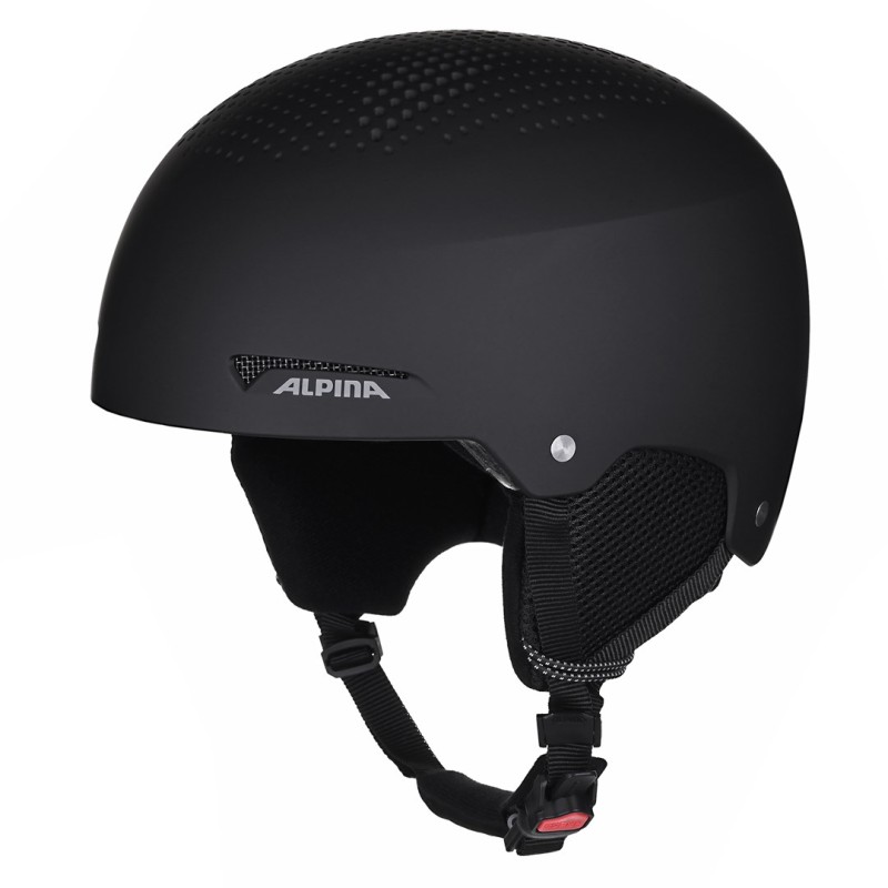 WINTER HELMET ALPINA ZUPO BLACK MATT 54-58 WINTER HELMET ALPINA ZUPO BLACK MATT 54-58