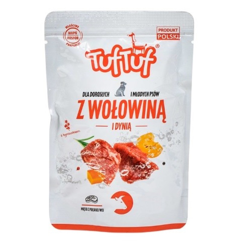 BULT Minced beef with pumpkin - wet dog food - 300g BULT Minced beef with pumpkin - wet dog food - 300g