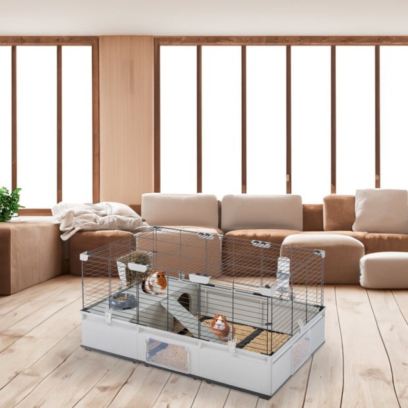 FERPLAST Modular 2 - cage for rabbit and domestic guinea pig - 109 x 72 x 56cm FERPLAST Modular 2 - cage for rabbit and domestic guinea pig - 109 x 72 x 56cm