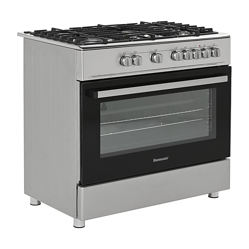 Ravanson KWGE-K90A Cheff (inox) gas and electric cooker Ravanson KWGE-K90A Cheff (inox) gas and electric cooker