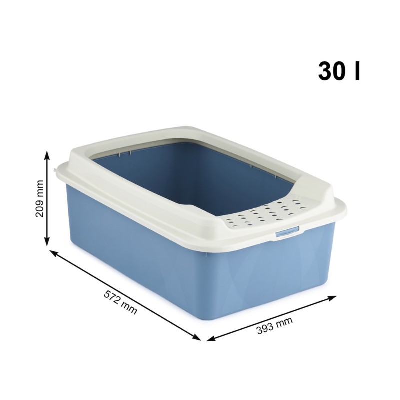ROTHO Bonnie Eco Blue - cat litter box ROTHO Bonnie Eco Blue - cat litter box