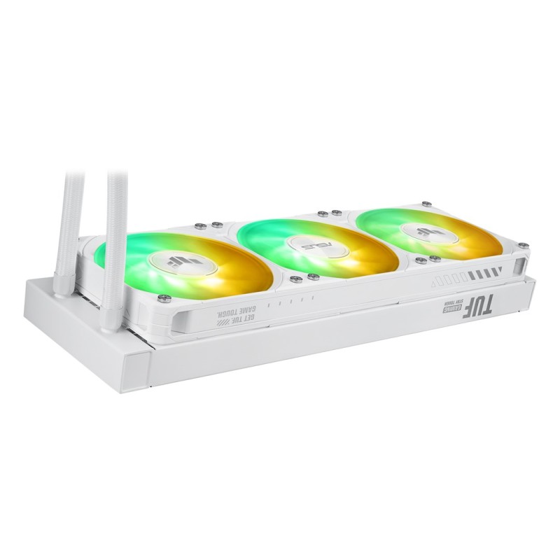 ASUS TUF Gaming LC III 360 ARGB LCD White Edition Processor All-in-one liquid cooler 12 cm 1 pc(s) ASUS TUF Gaming LC III 360 ARGB LCD White Edition Processor All-in-one liquid cooler 12 cm 1 pc(s)