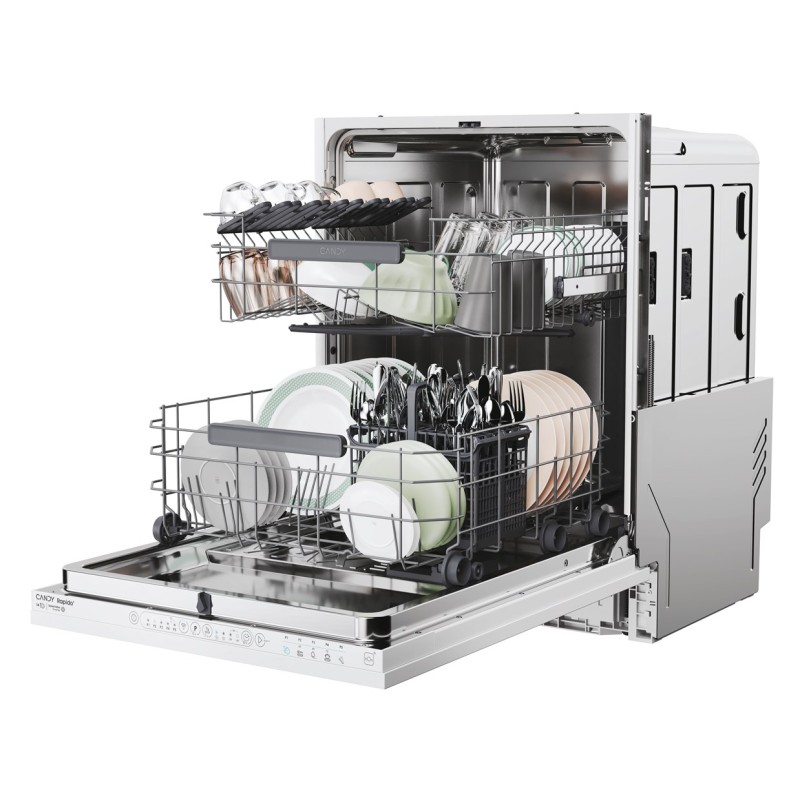 Candy RapidÓ CS 4E7L0W Fully built-in 14 place settings E Candy RapidÓ CS 4E7L0W Fully built-in 14 place settings E